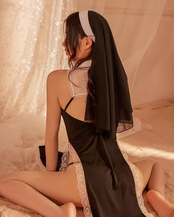 Divine Temptation Roleplay Lingerie Set - Image 3