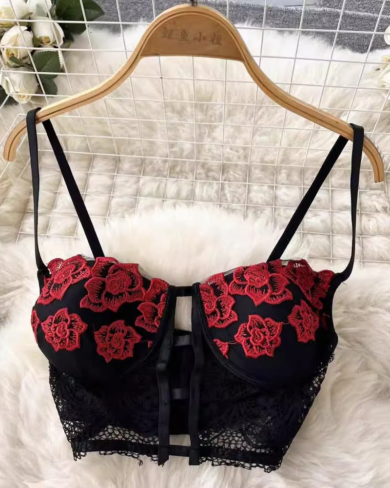 Crimson Bloom Lingerie Set - Image 7