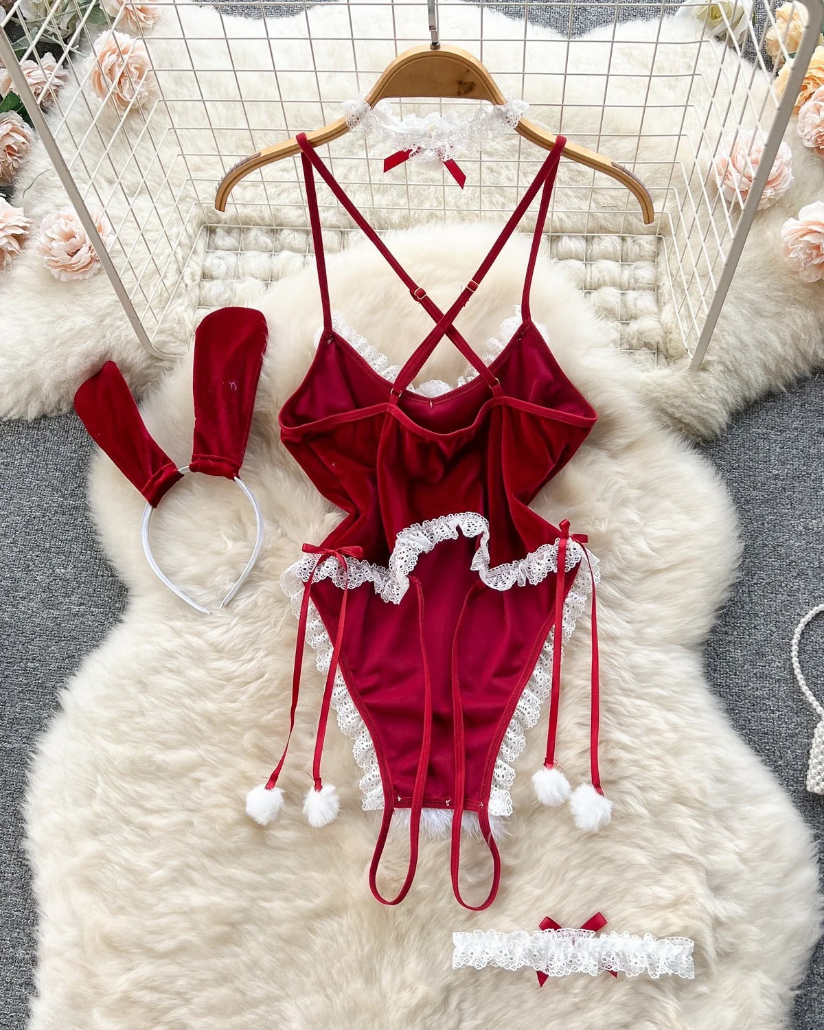 Velvet Envy Lingerie Set - Image 8
