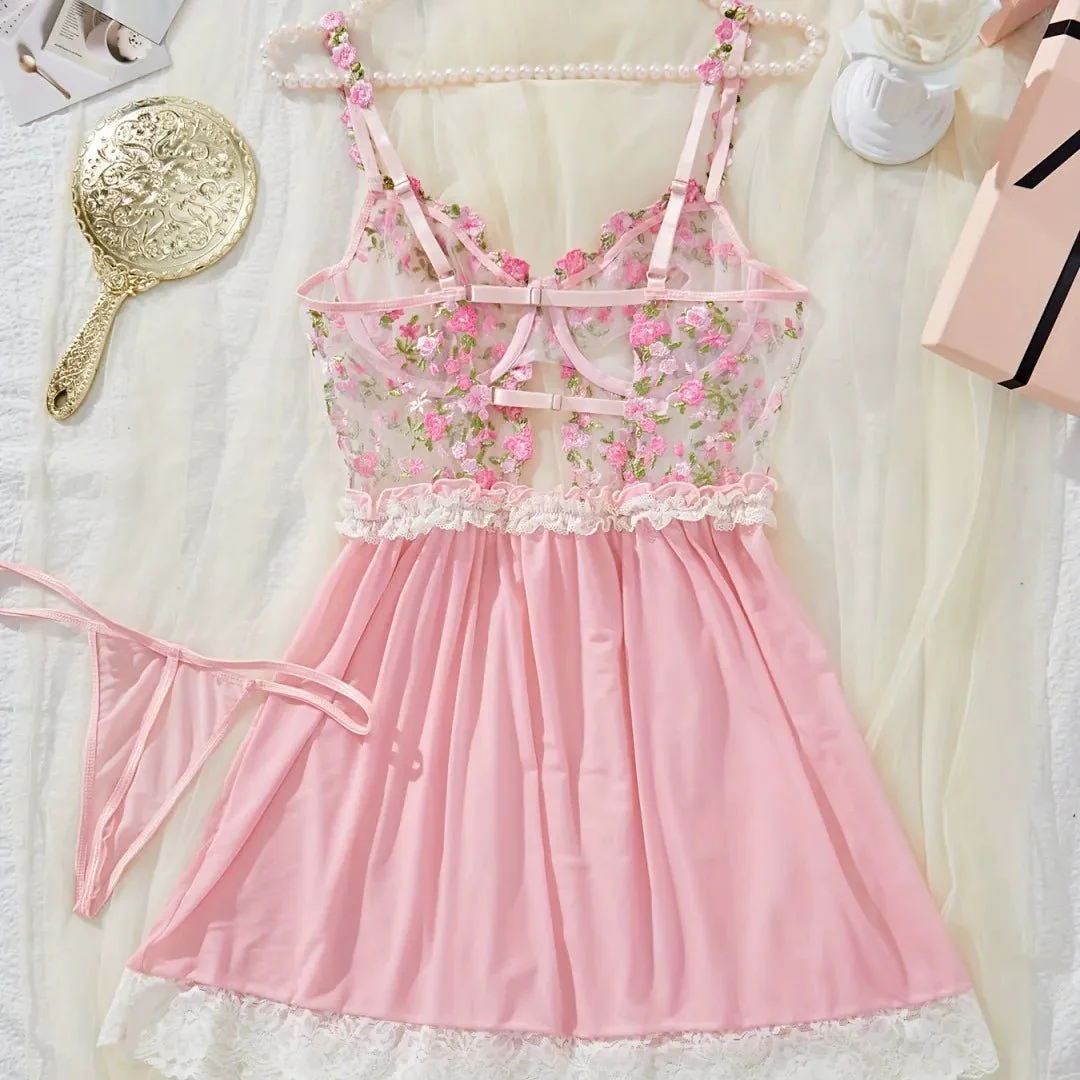 Cupcake Couture Babydoll Lingerie Set - Image 5