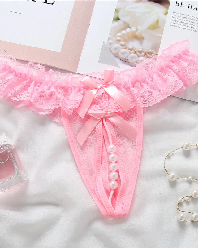 Pretty in Pearls Lace Panty Lingerie - Image 4