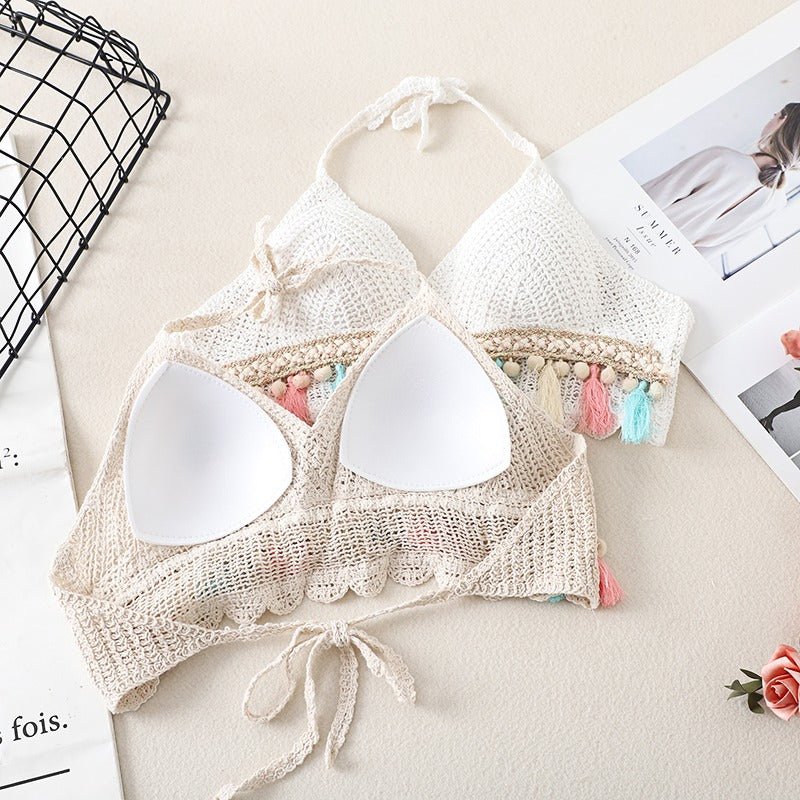 Olivia Beach Holiday Crochet Top - Image 4