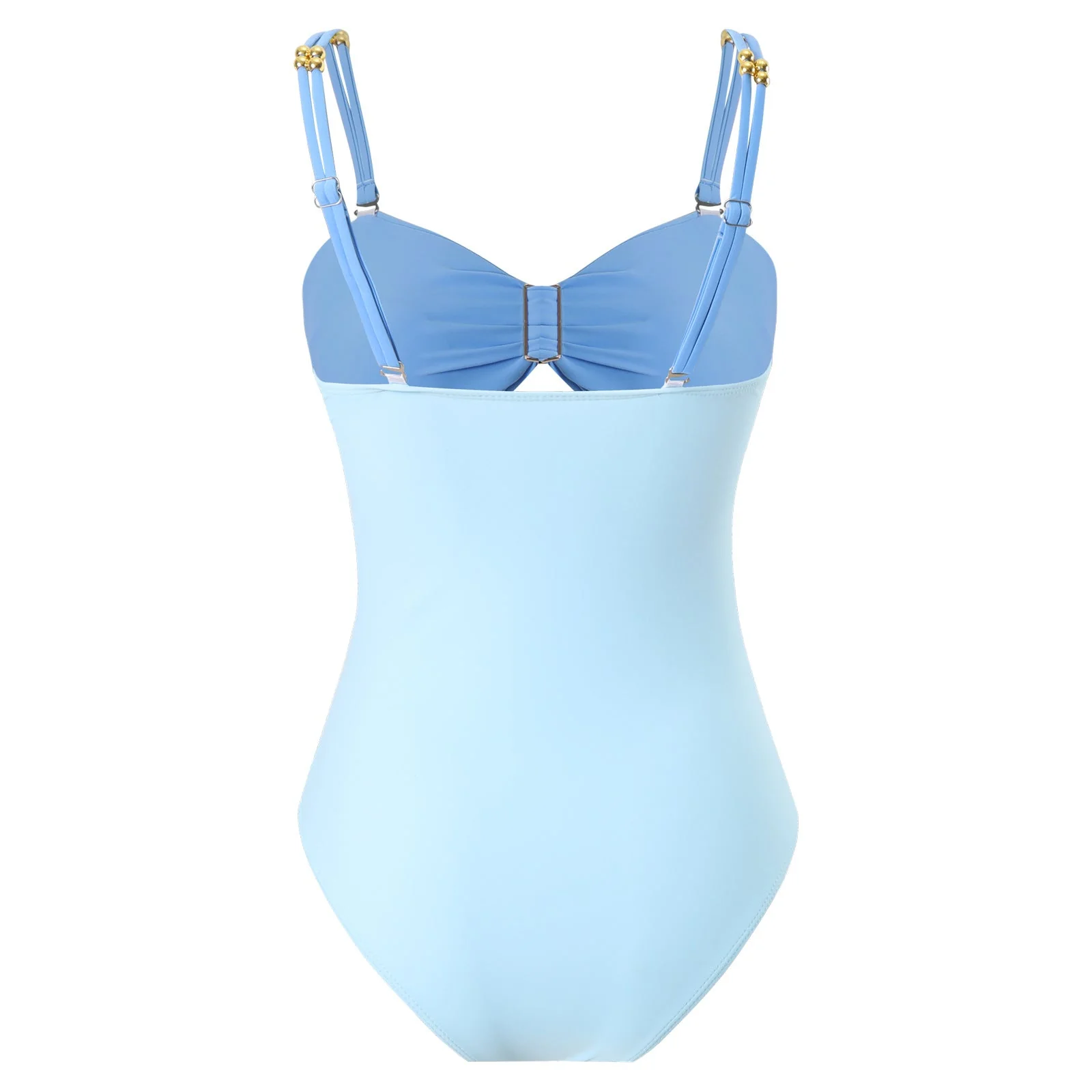 One Piece Cut Out Swimwear With Slimming Skirt By Sinderella - Image 12