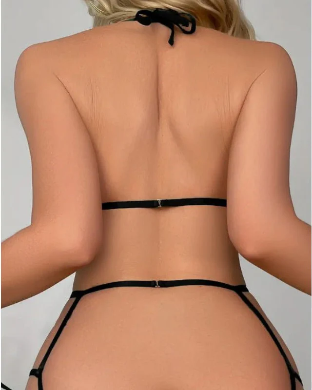Nocturne Lace Dominance Babydoll Lingerie - Image 3