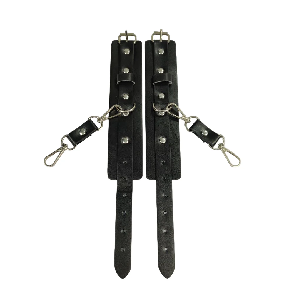 Reckless Nights Leather Handcuff Roleplay - Image 3