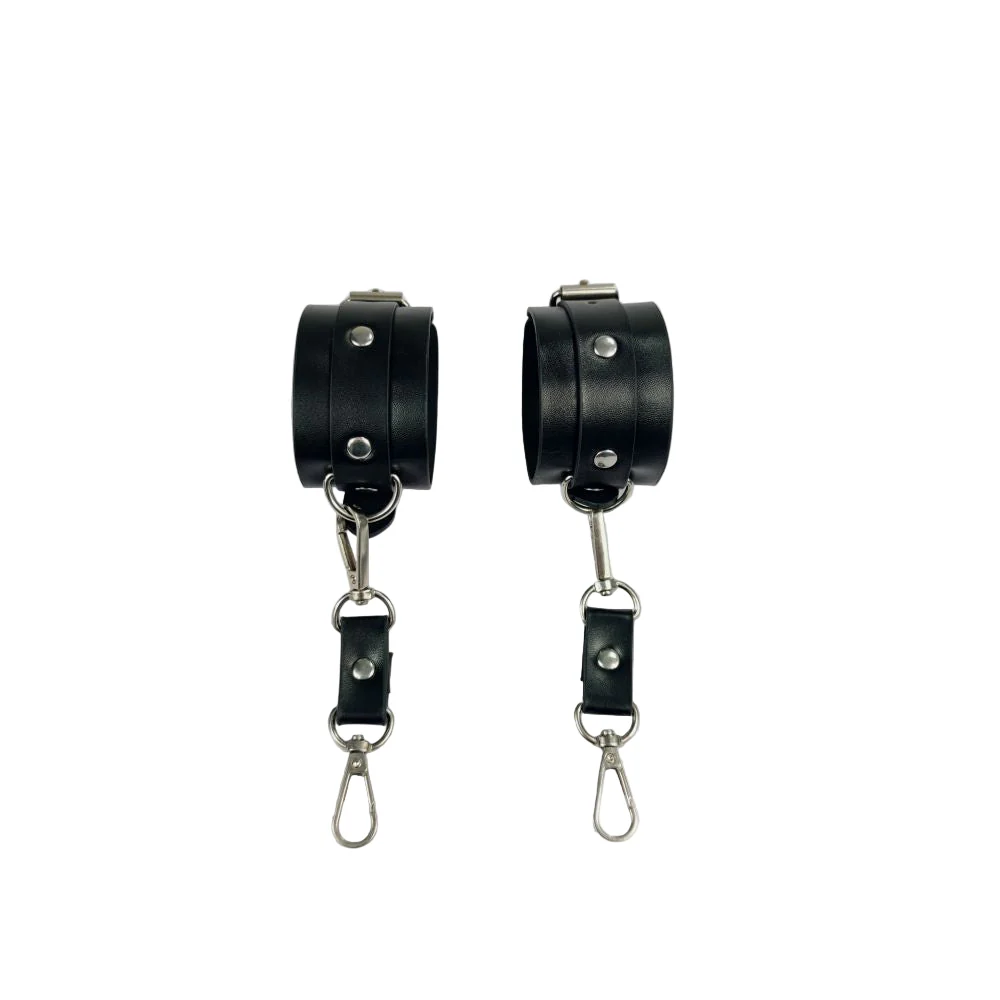 Reckless Nights Leather Handcuff Roleplay - Image 4